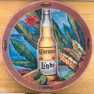 Corona Light Pink Circle Tray